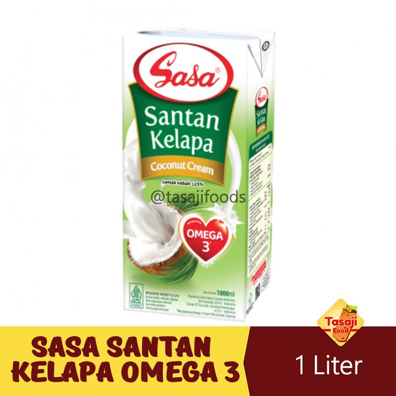 

Sasa Santan Kelapa 1000 ML Coconut Cream Omega 3