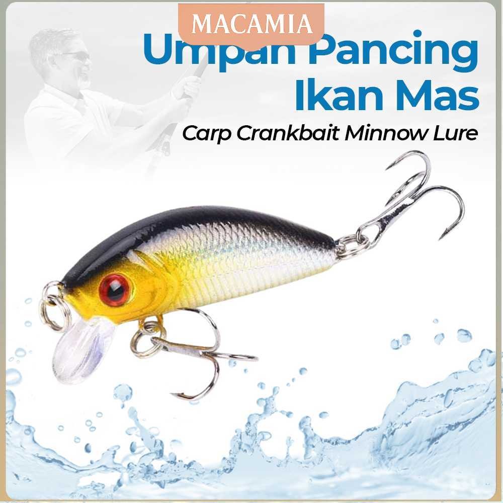 Umpan Pancing Ikan Mas Carp Crankbait Minnow Lure 50mm - LD07