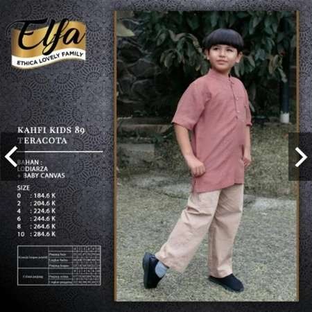 ETHICA KOKO ANAK KAHFI KIDS 89 TERACOTA