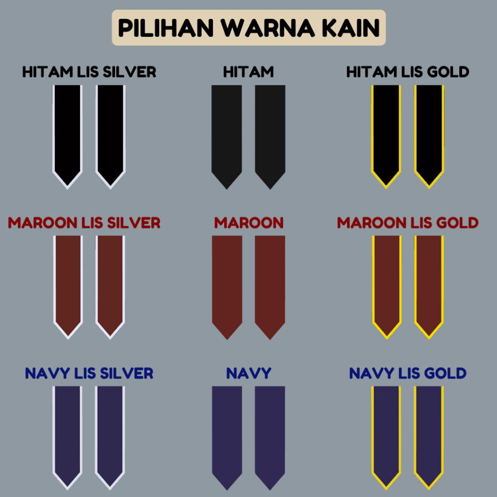 2 LAPIS SELEMPANG WISUDA BAHAN BLUDRU BORDIR KOMPUTER Selempang Wisuda Klaten