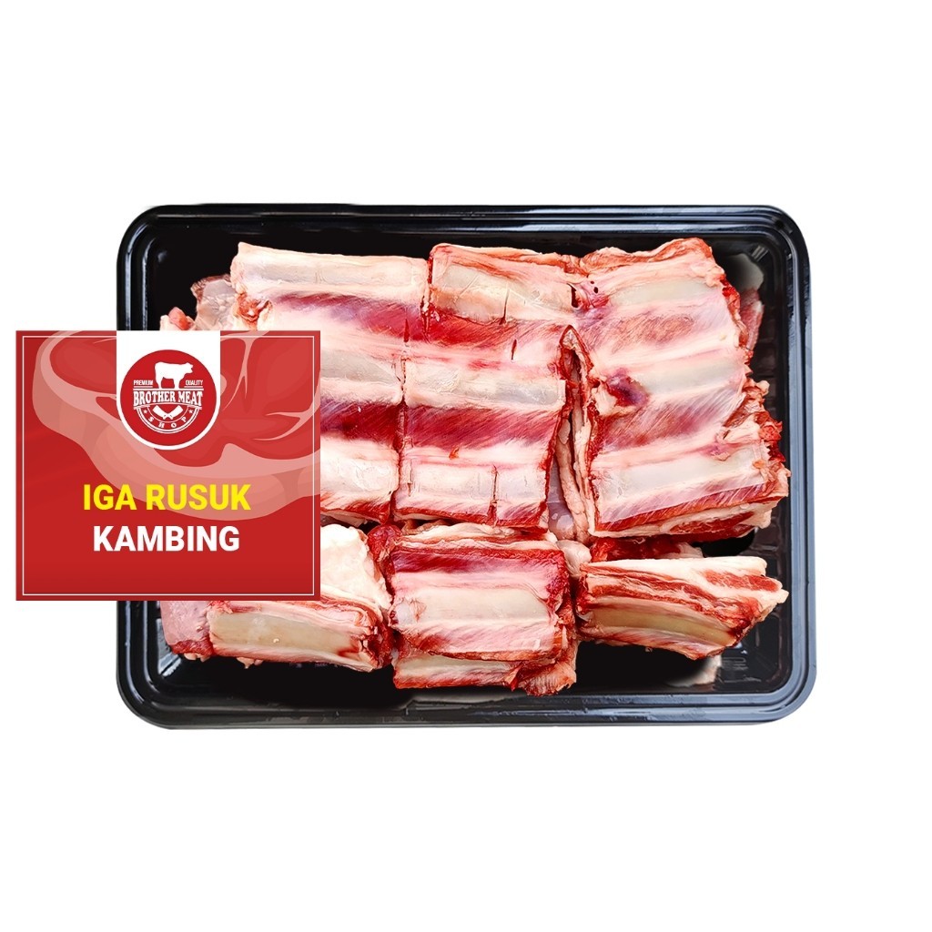 

Iga / Rusuk Kambing 1 kg - Brothermeatshop