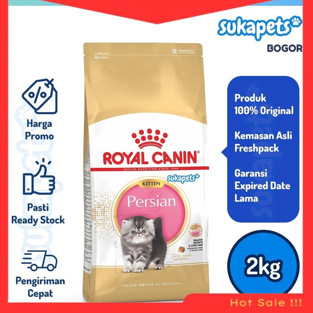 COD Royal Canin Kitten Persian Makanan Anak Kucing Persia 2kg