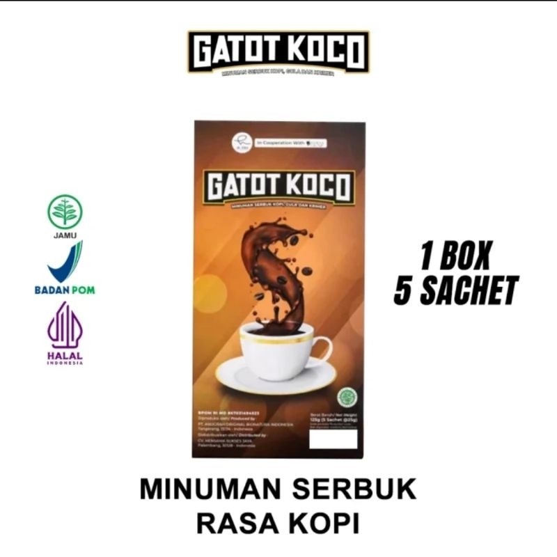

KOPI GATOT KOCO BY DR. HEN DAN DR. RICHARD LEE ORIGINAL BPOM MAKASSAR