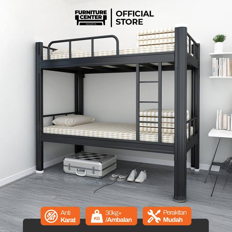 Dipan Ranjang Kasur high quality Besi Tempat Tidur Susun Tingkat Ranjang Tingkat Besi Kokoh Divan Su