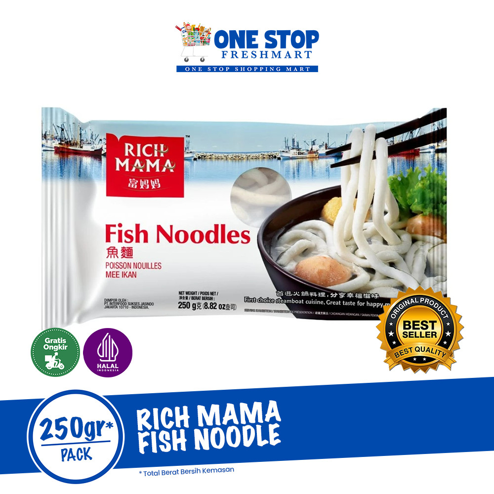 

RICH MAMA FISH NOODLE 250GR