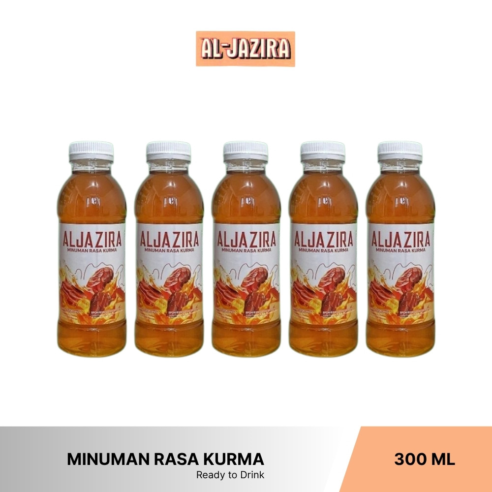 

AL-JAZIRA - Minuman Rasa Kurma (Ready to Drink) - 300 mL [5 Pcs]