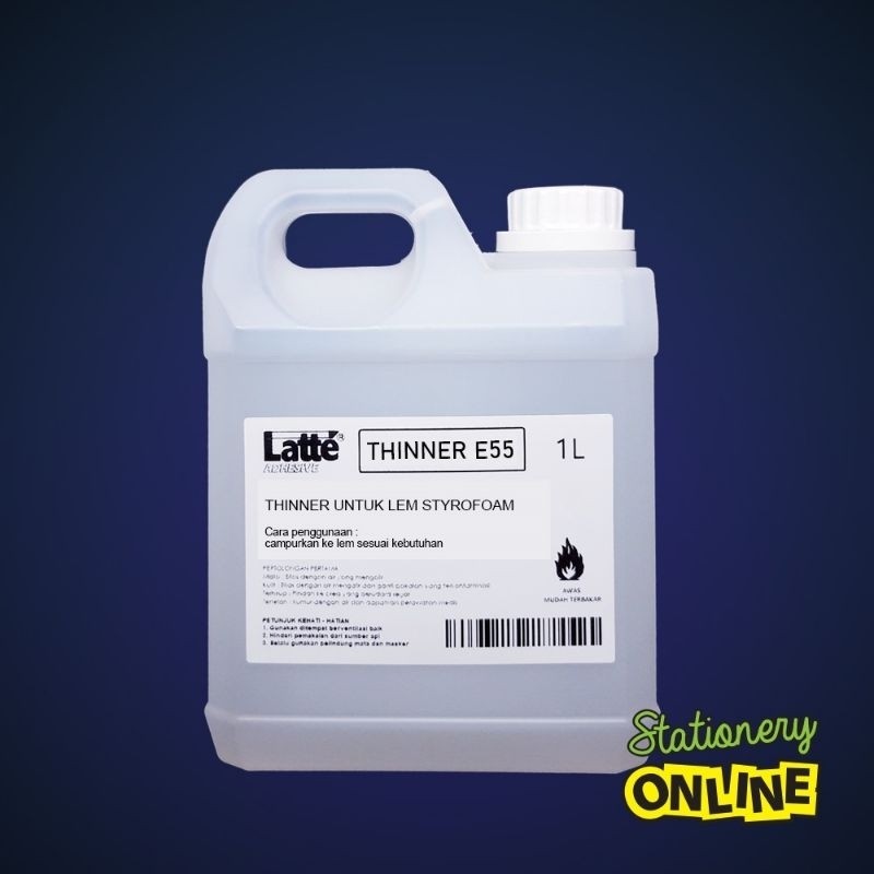 

Thinner lem styrofoam 1liter
