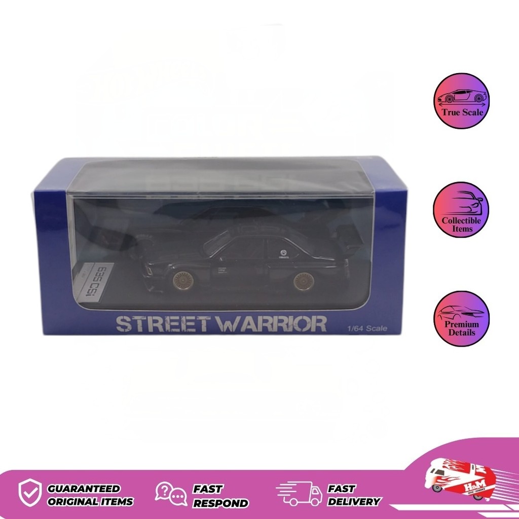 Street Weapon 1/64 BMW E24 635 CSI Shark Nose