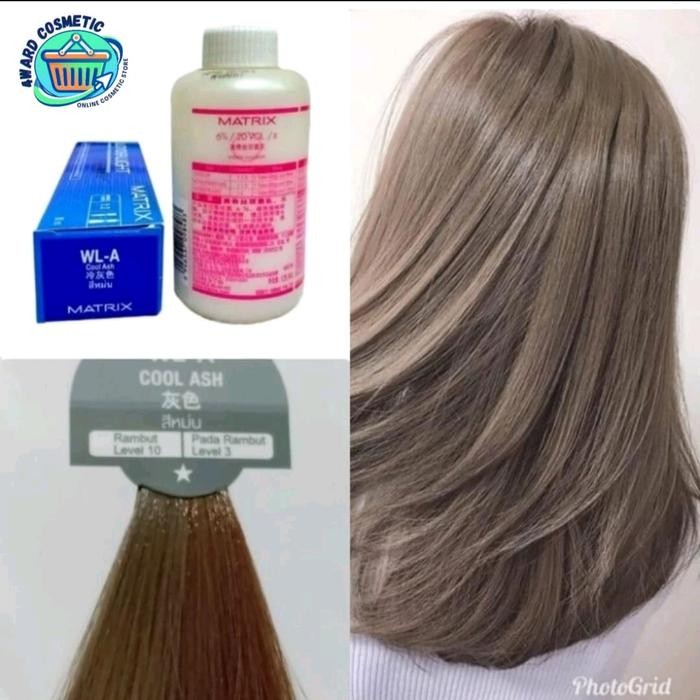 Matrix wonder light cool ash cat pewarna rambut matrix WL-A cool ash - cat saja