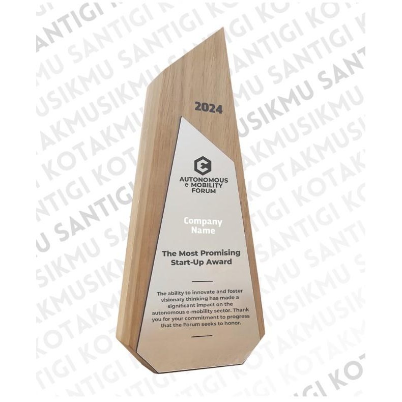 Trophy Kayu Custom | Piala Kayu Custom | Plakat Kayu Custom