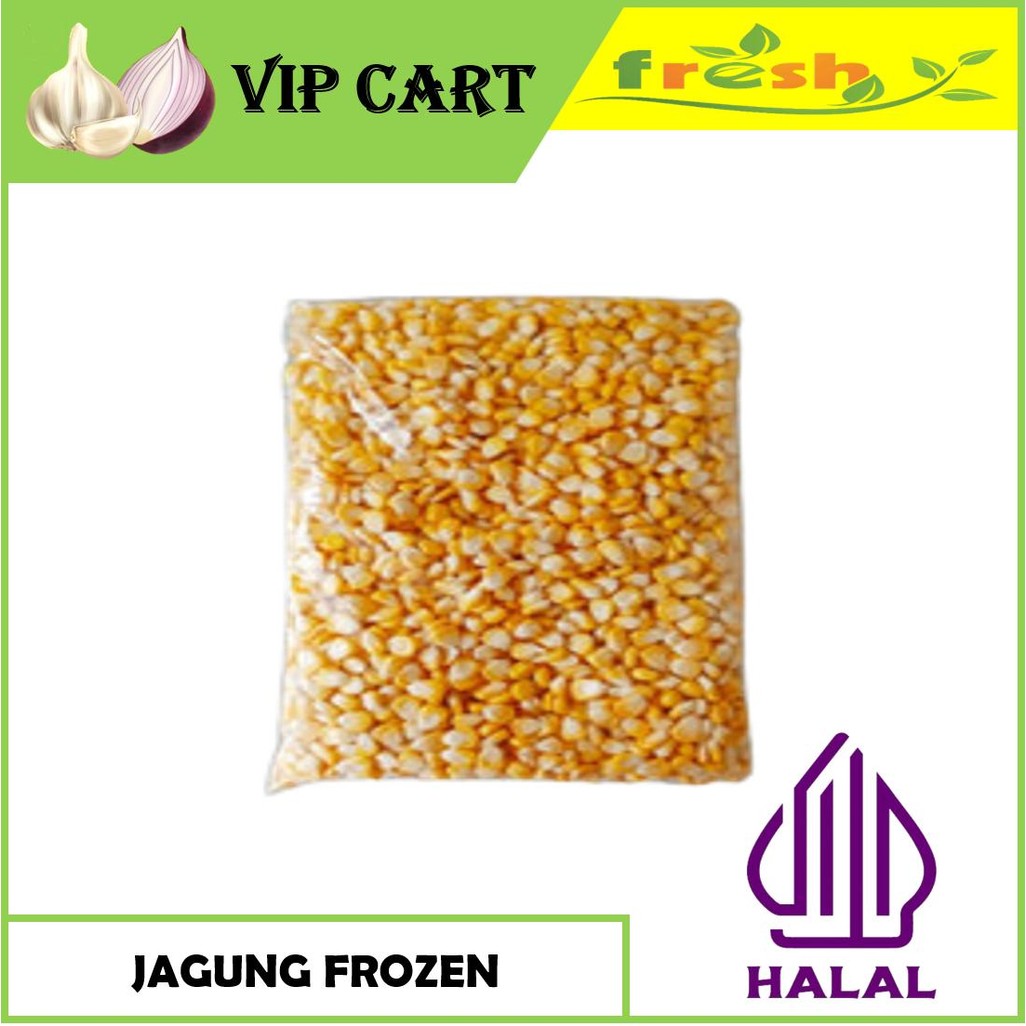 

JAGUNG MANIS PIPIL JAGUNG FROZEN JASUKE 1 KG - FROZEN FOOD