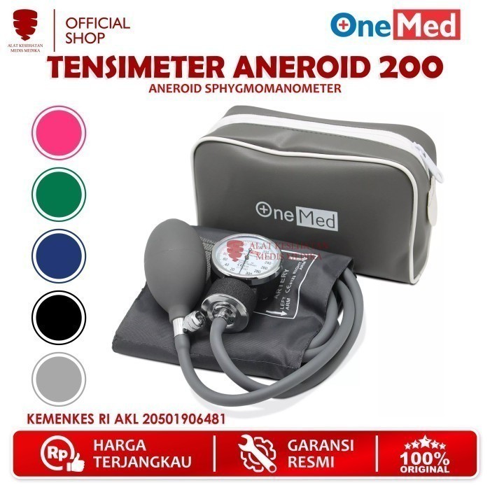 GEA Tensimeter Aneroid Standard Deluxe MC20(50) Alat Ukur Tekanan Darah Tensi Manual Medis