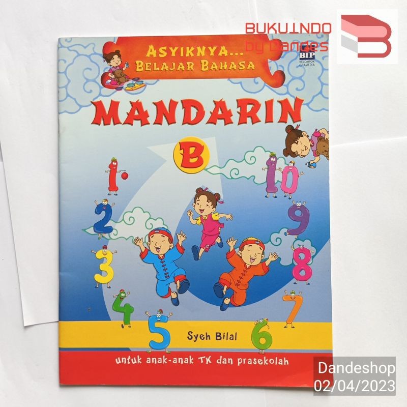 Asyiknya Belajar Bahasa Mandarin B - BUKU ANAK TK
