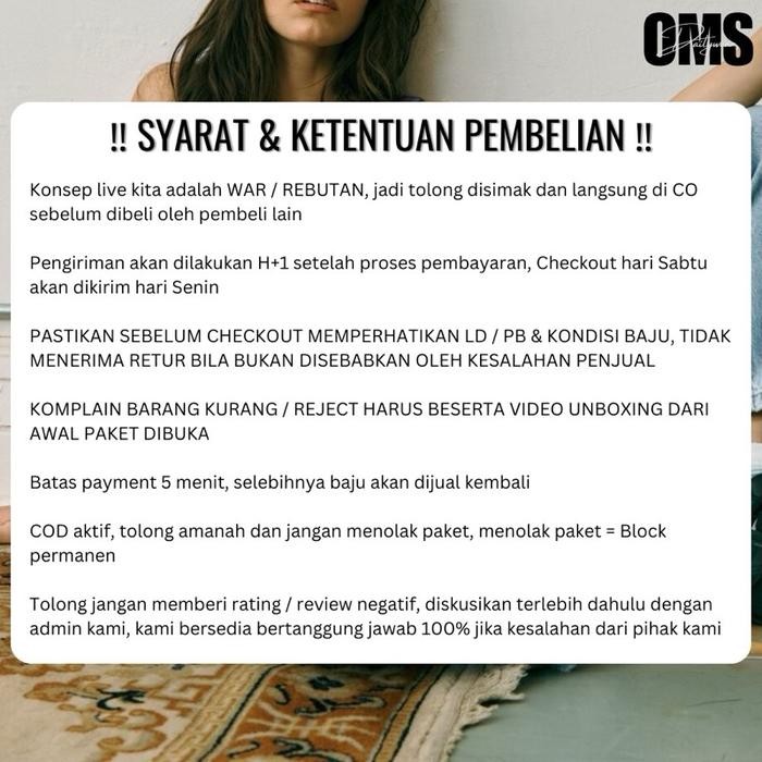 

Promo (kode 1-100) Nota pembayaran rajut / knitwear by OMSdailywear - 1 Terlaris