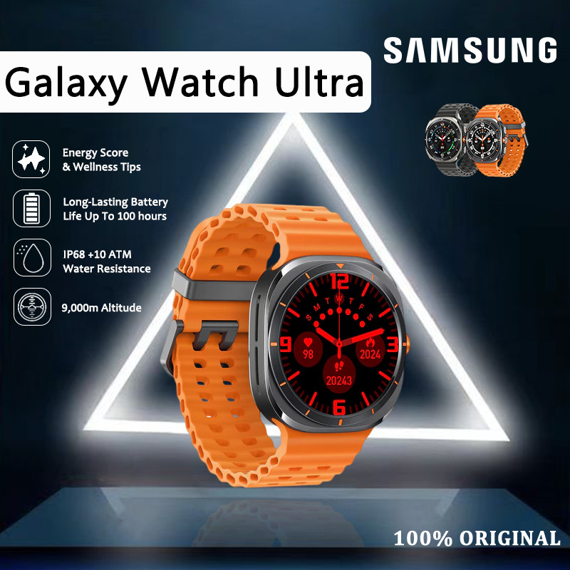 100% ORI Samsung Galaxy Watch Ultra 47mm Smartwatch Waterproof Watch Fitness Tracker Blood Pressure 