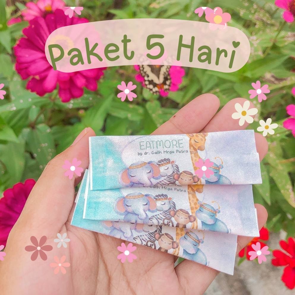 EATMORE dr. Galih Mega Putra || Free Konsultasi (Memperbaiki metabolisme, vitamin napsu makan anak ,