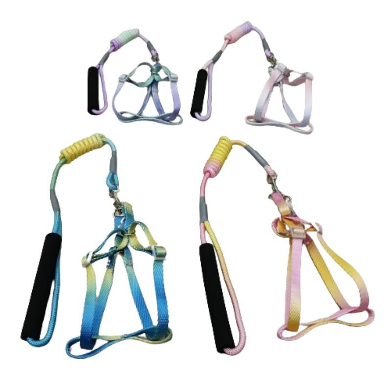 Tali anjing Kecil bahan super lembut cocok untuk mini POM, Chihuahua, HARNESS anjing ras kecil / Tal