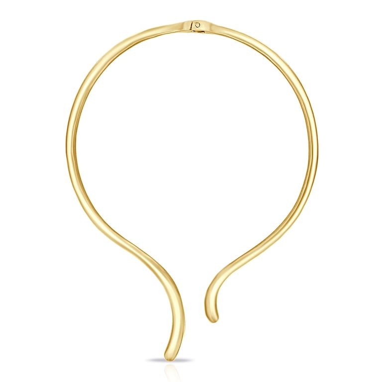 Kalung Choker Emas Antonia -Antonia Gold Choker Necklace