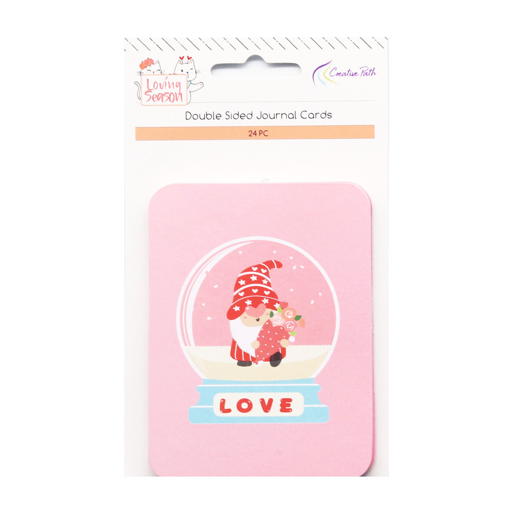

Creative Path Cardboard Journaling Cards Double Sided Printing DIY Crafts Scrapbooking Project Album Journal Card Embellishments