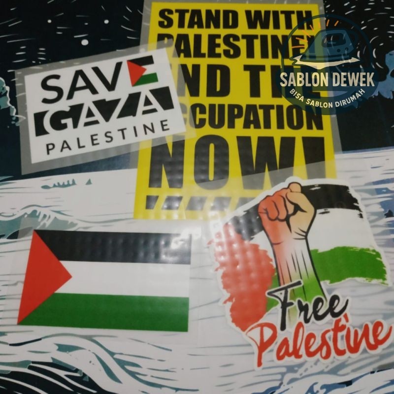

Sablon Setrika DTF SAVE PALESTINE