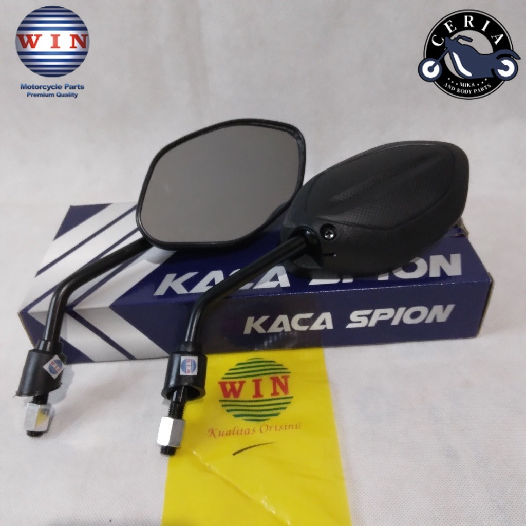 Kaca Spion Beat Karbu 2008 2009 2010 2011 Set Kiri Kanan WIN | sepasang sepion motor karburator hond