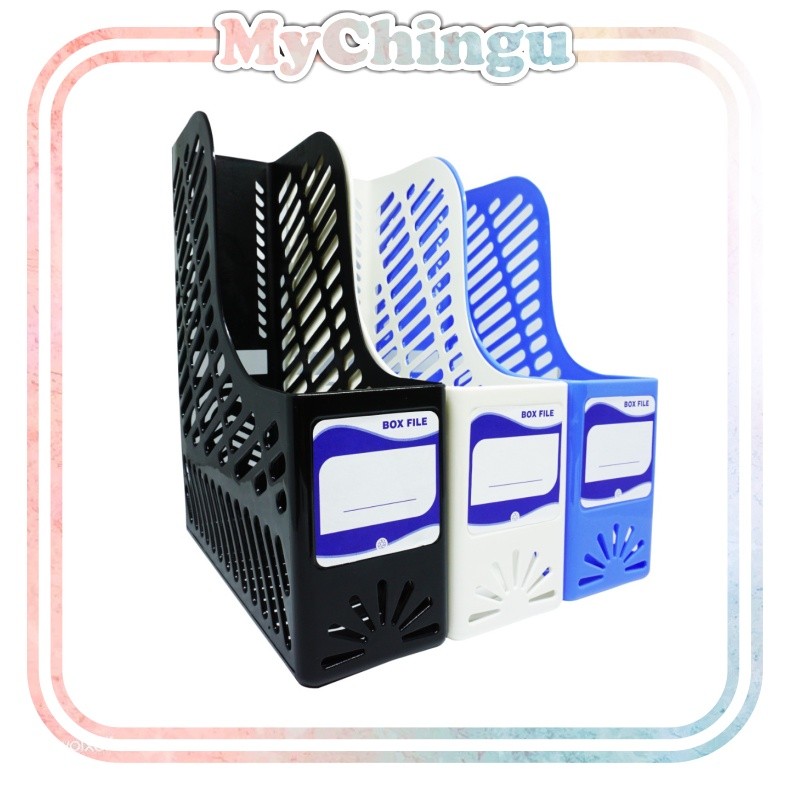 

Chingu PA060 Box File Premium Tebal Bahan Plastik PVC Tebal Kotak Penyimpanan Dokumen BoxFile Folder Peralatan Kantoran
