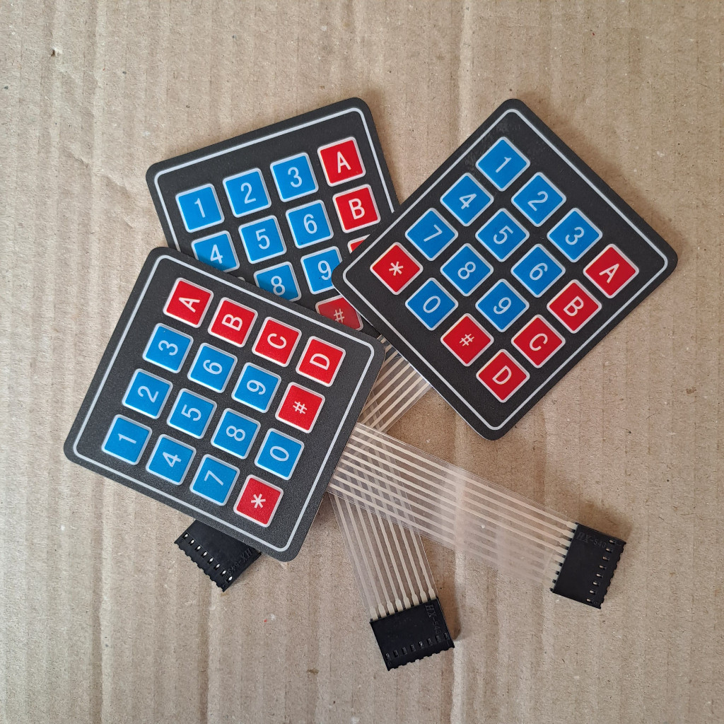 Keypad Pom Mini Digital Tombol Mesin Pertamini Sparepart Pom Mini Original