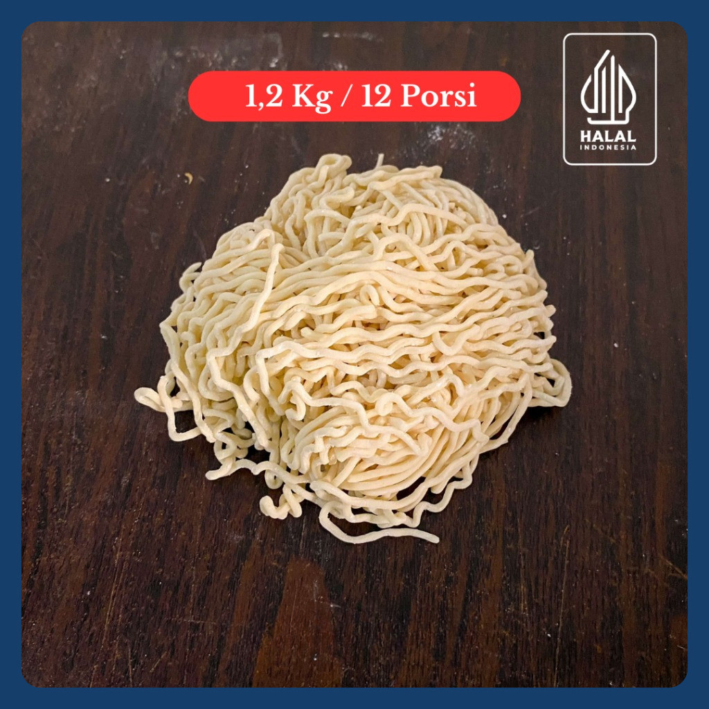 

Mie Keriting Mentah Super 12 Porsi cocok untuk mie pedas ala gacoan