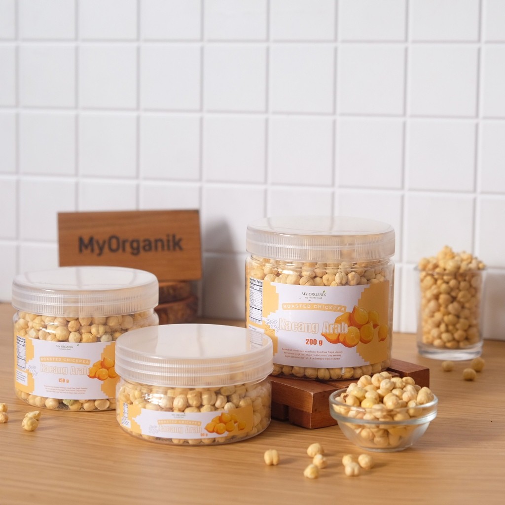 

My Organik Kacang Arab Panggang Original Renyah & Gurih Asli