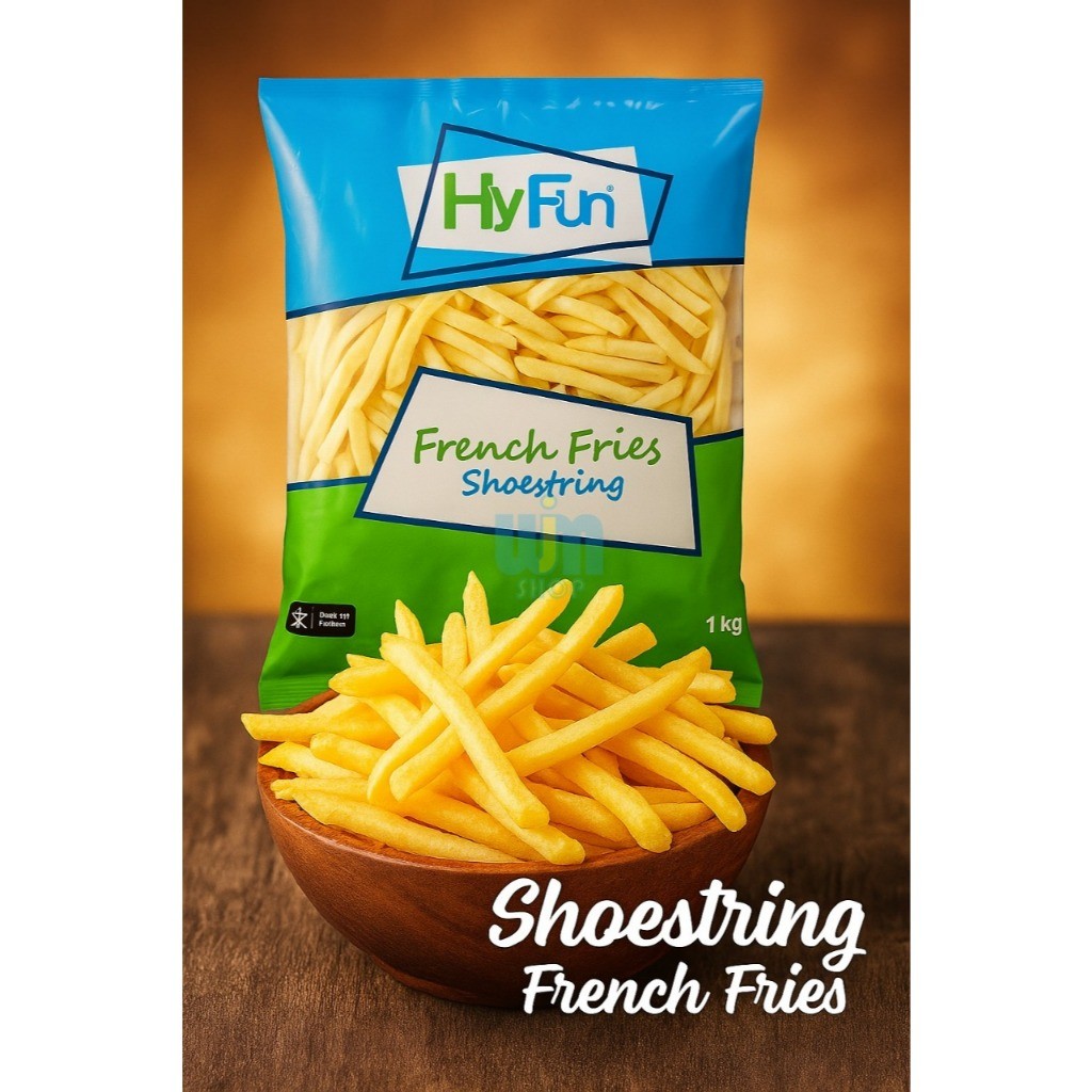 

Kentang Goreng Frozen 1kg Hyfun French Fries Shoestring