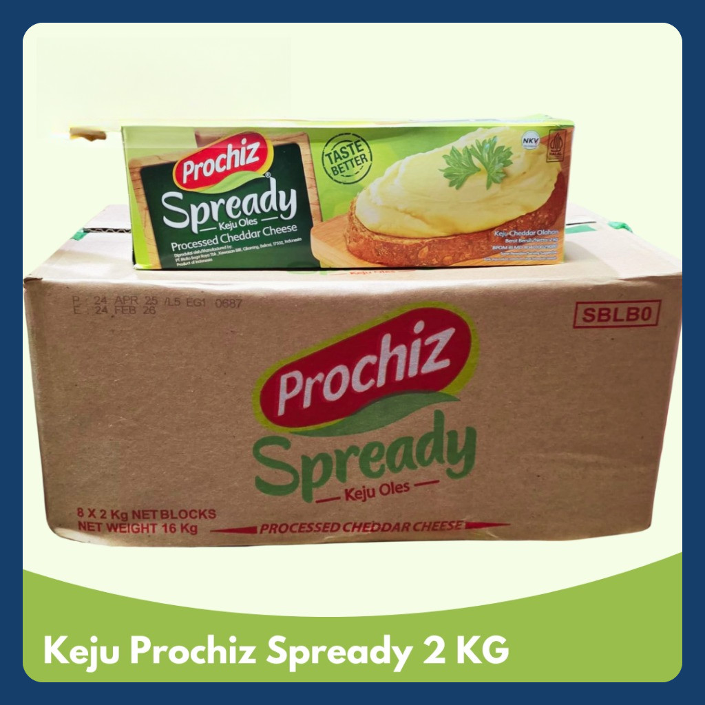 

Prochiz SPREADY Cheese Keju Oles / isian / selai / cream 2 KG