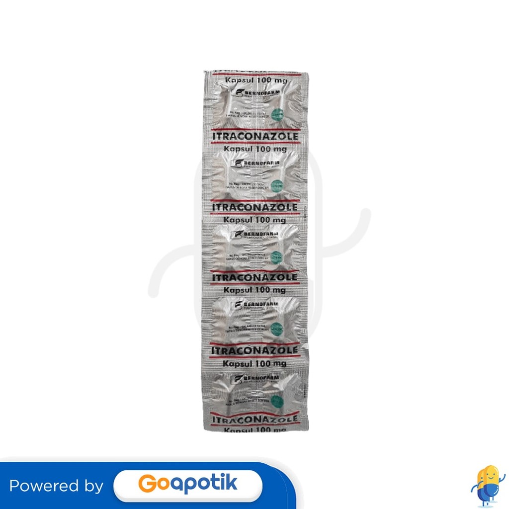 Itraconazole Bernofarm 100 Mg Strip 10 Kapsul