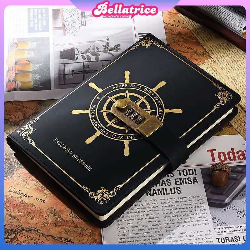 

TODDI Buku Jurnal Leather Vintage Pirate A5 200 Halaman Grid with Lock - 10001