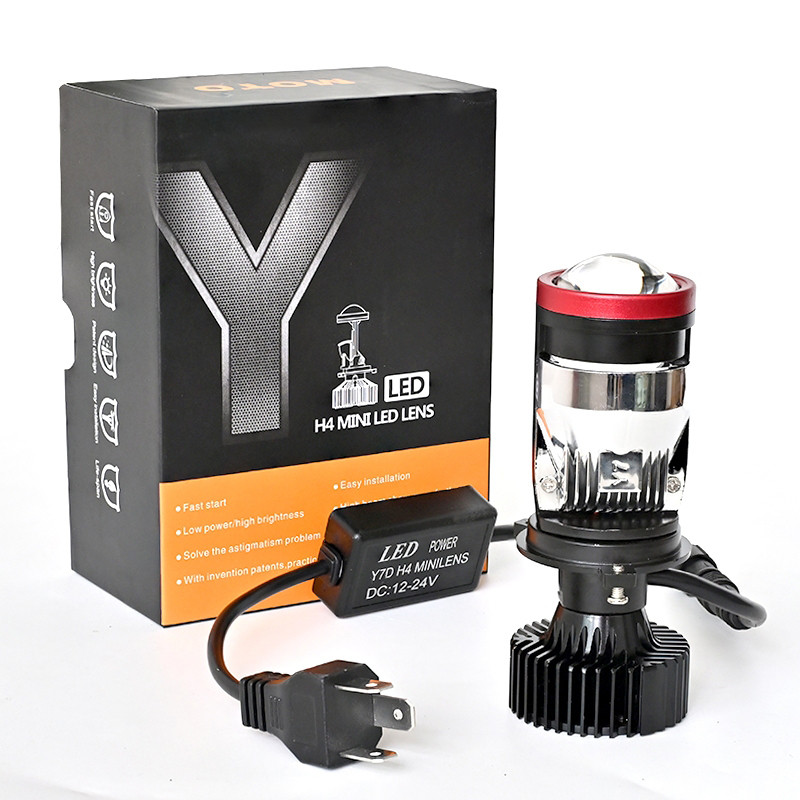 Lampu led motor paling terang Y7D lampu motor led super terang 6000K suhu warna lampu h4 led motor l