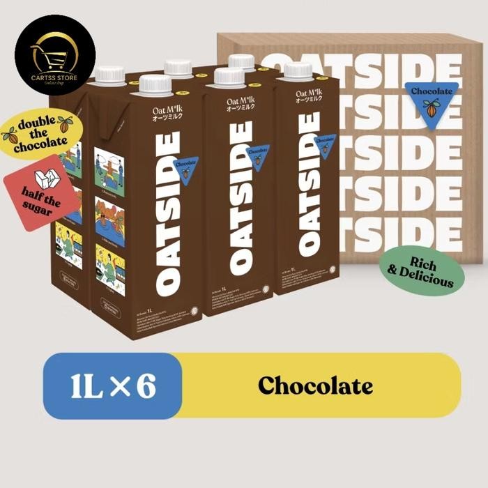 

OATSIDE Oat milk Chocolate 1 Ltr x 6 pcs (1 Box)