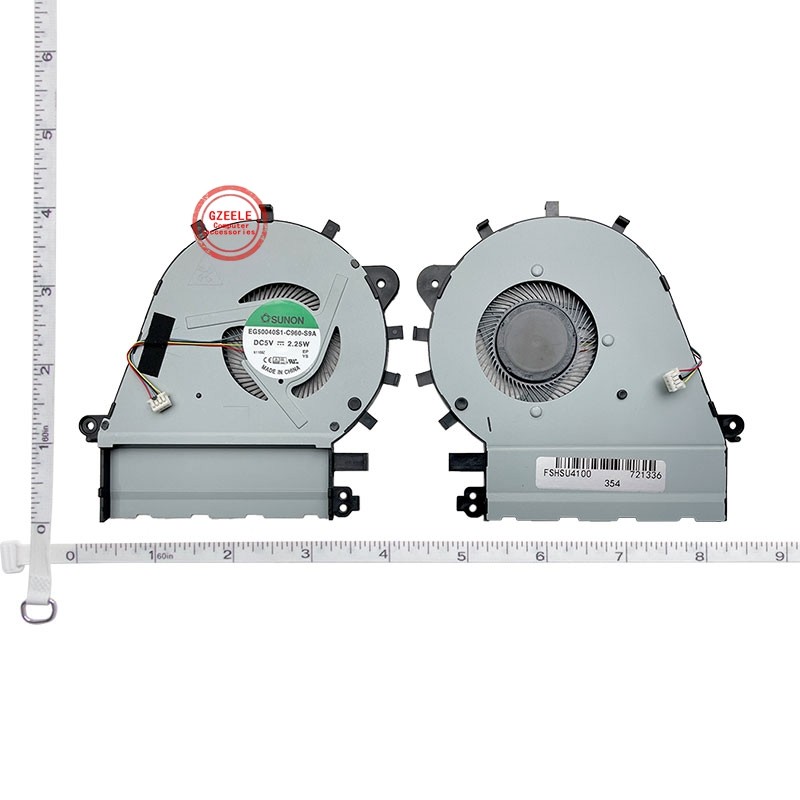 Laptop Cpu Fan For ASUS UX430 UX430U UX430UA UX430UQ UX430UN U4100 U4100UQ EG50040S1-C960-S9A 13NB0D