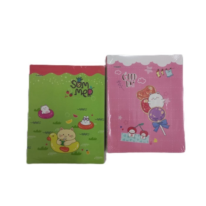 

Buku Tulis Kiky OKEY 38 Lembar (1 Pack isi 10 Buku)