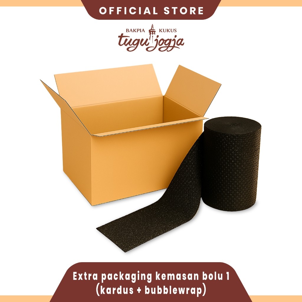 

EXTRA PACKAGING KEMASAN BOLU ISI 1(KARDUS DAN BUBBLEWRAP)