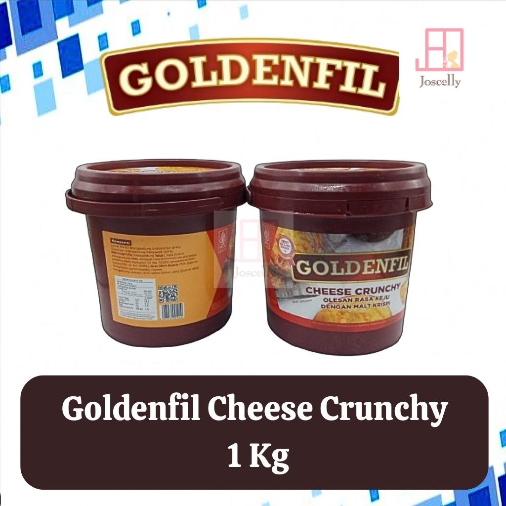 

JOSCELLY.ID GOLDENFIL Cheese Crunchy 1kg / 1 kilogram