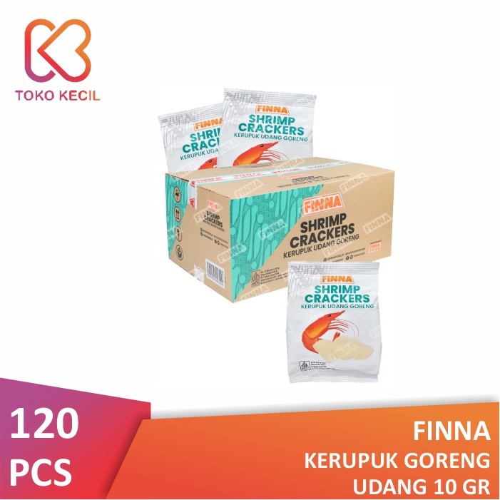 

Finna Kerupuk Goreng Udang (120 x 10gr)