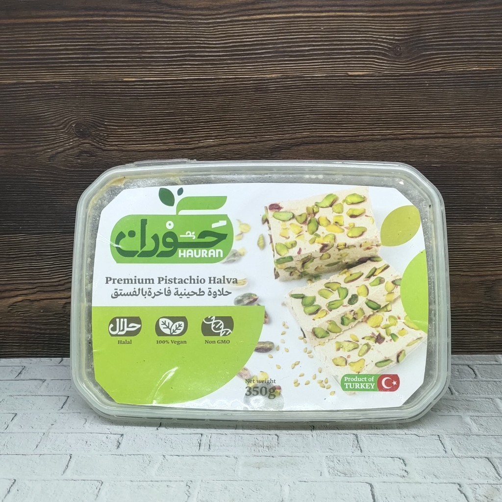 

HAURAN PREMIUM PISTACHIO HALVA 350G