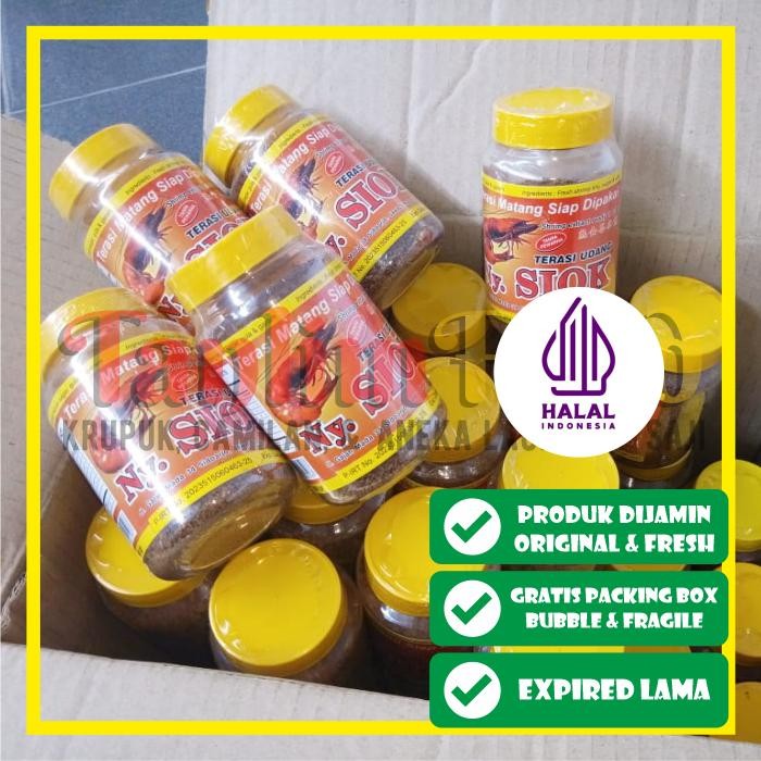 

Ny. Siok - Terasi Trasi Belacan Udang Matang 150gr