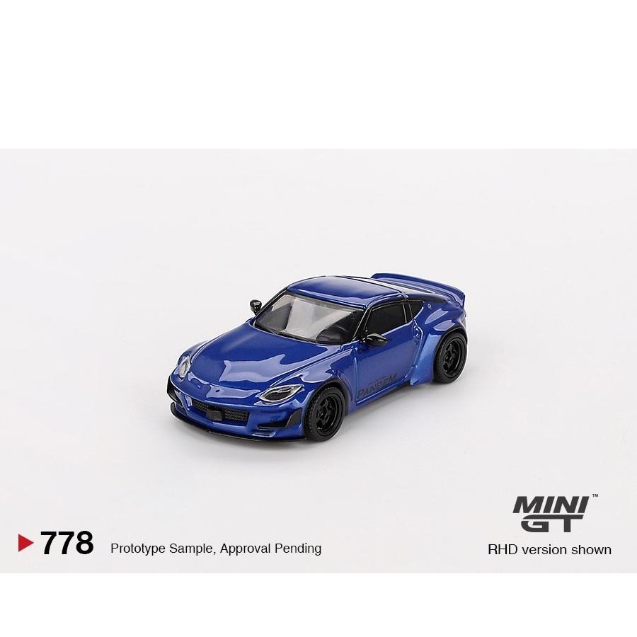 Mini GT 778 Nissan Z Pandem Seiran Blue