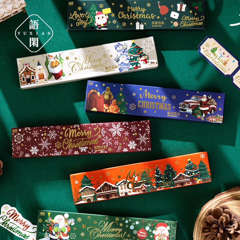 

36pcs/lot Stationery Stickers Christmas Story Series Stickers Diary Decorative Mobile Stickers Scrapbooking DIY Craft