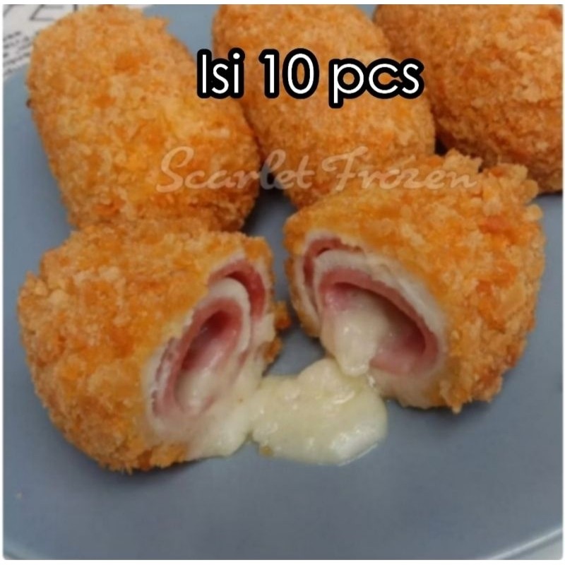 

Chicken Cordon Bleu Roll 10 Pcs
