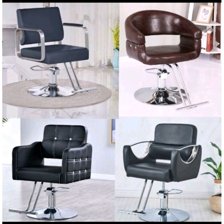 barbershop kursi salon cukur rambut kursi hidrolik stainless