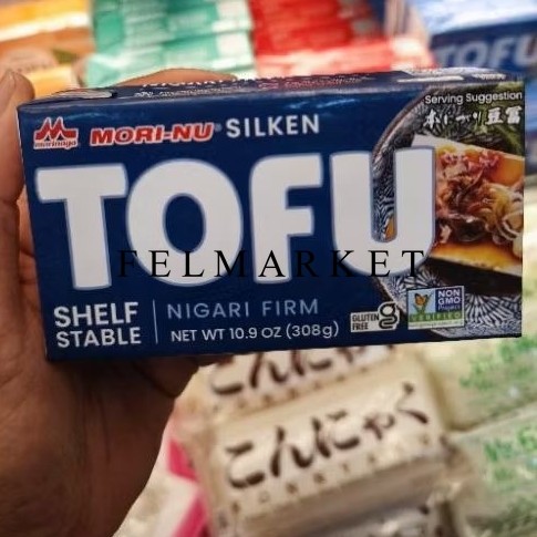 

Morinu Silken Tofu Nigari Firm Usa / Tahu Import / 308 grm