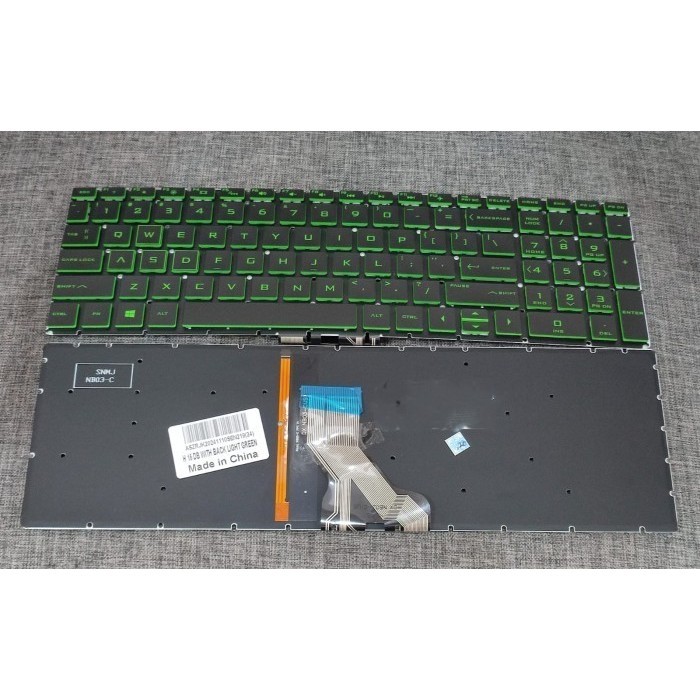 Keyboard HP Pavilion Gaming 15-DK 15T-DK 15-EC 15Z-EC TPN-C141