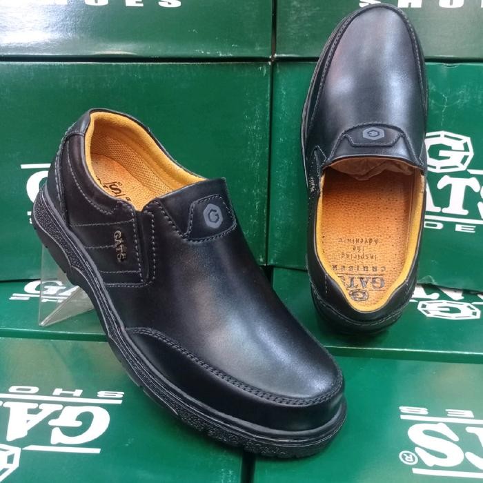 Sepatu Kulit Gats LC 1501 Original - Hitam Sepatu Formal  by gats