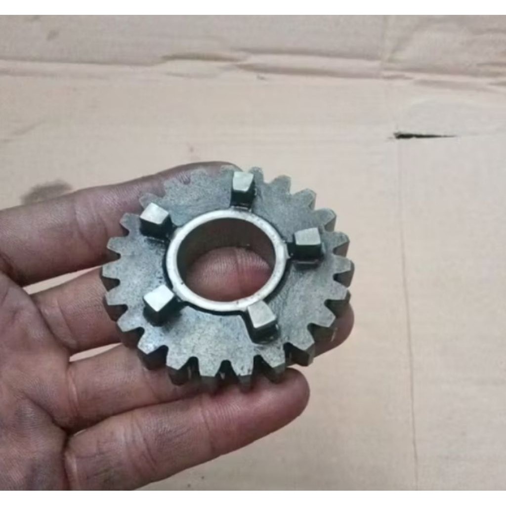 GEAR GIR RASIO TRANSMISI VEGA ZR JUPITER ROBOT Z1 GIGI 3 MATA 23T ORIGINAL COPOTAN motor